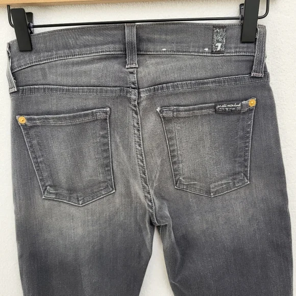 7 For All Makind Grey jeans - Picture 5 of 8